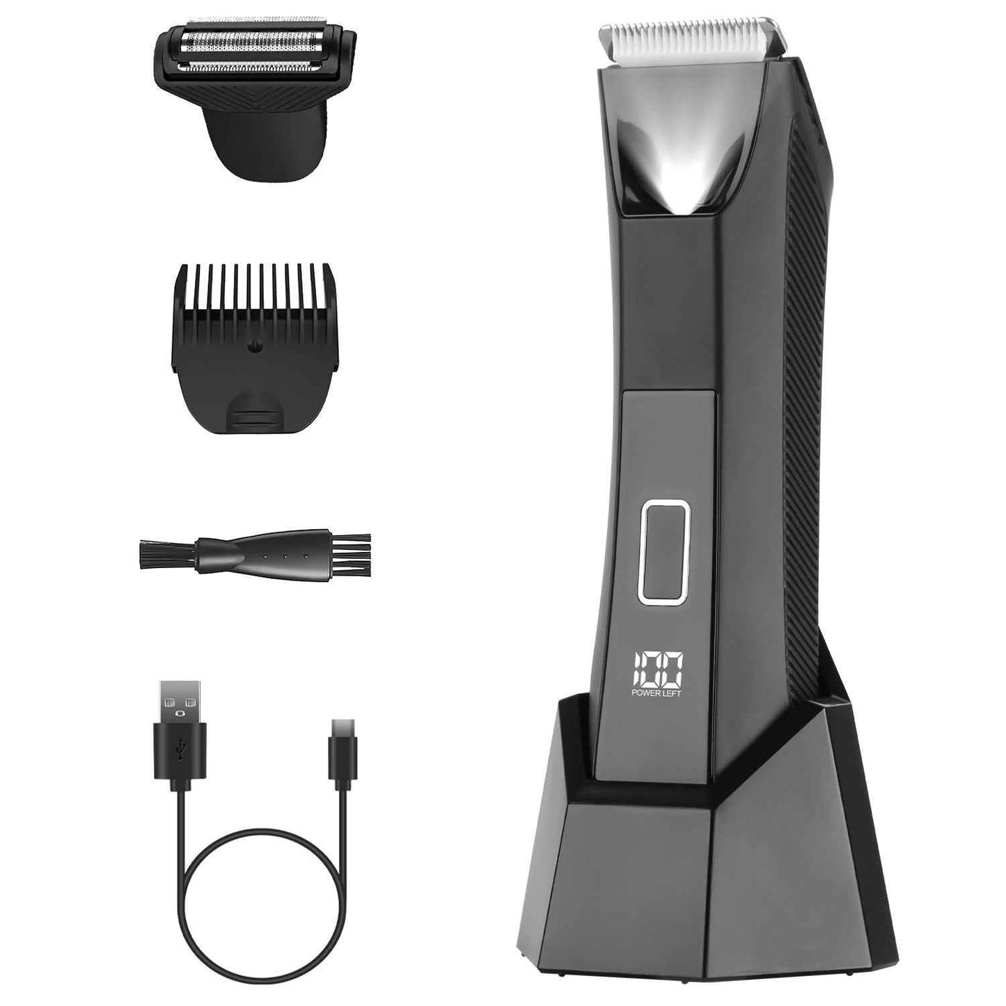 2-in-1 Electric Body Trimmer for Men – Precision Grooming Tool