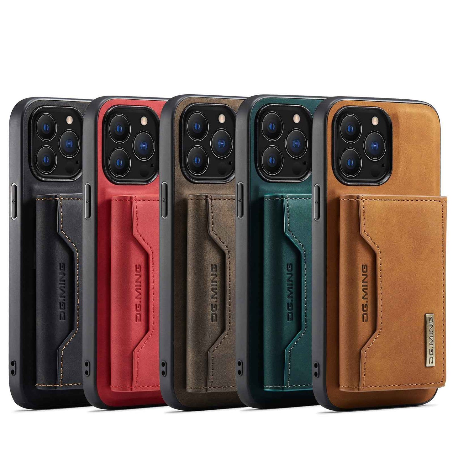 MagSafe Leather Wallet Case for iPhone – 2-in-1 Detachable Card Holder