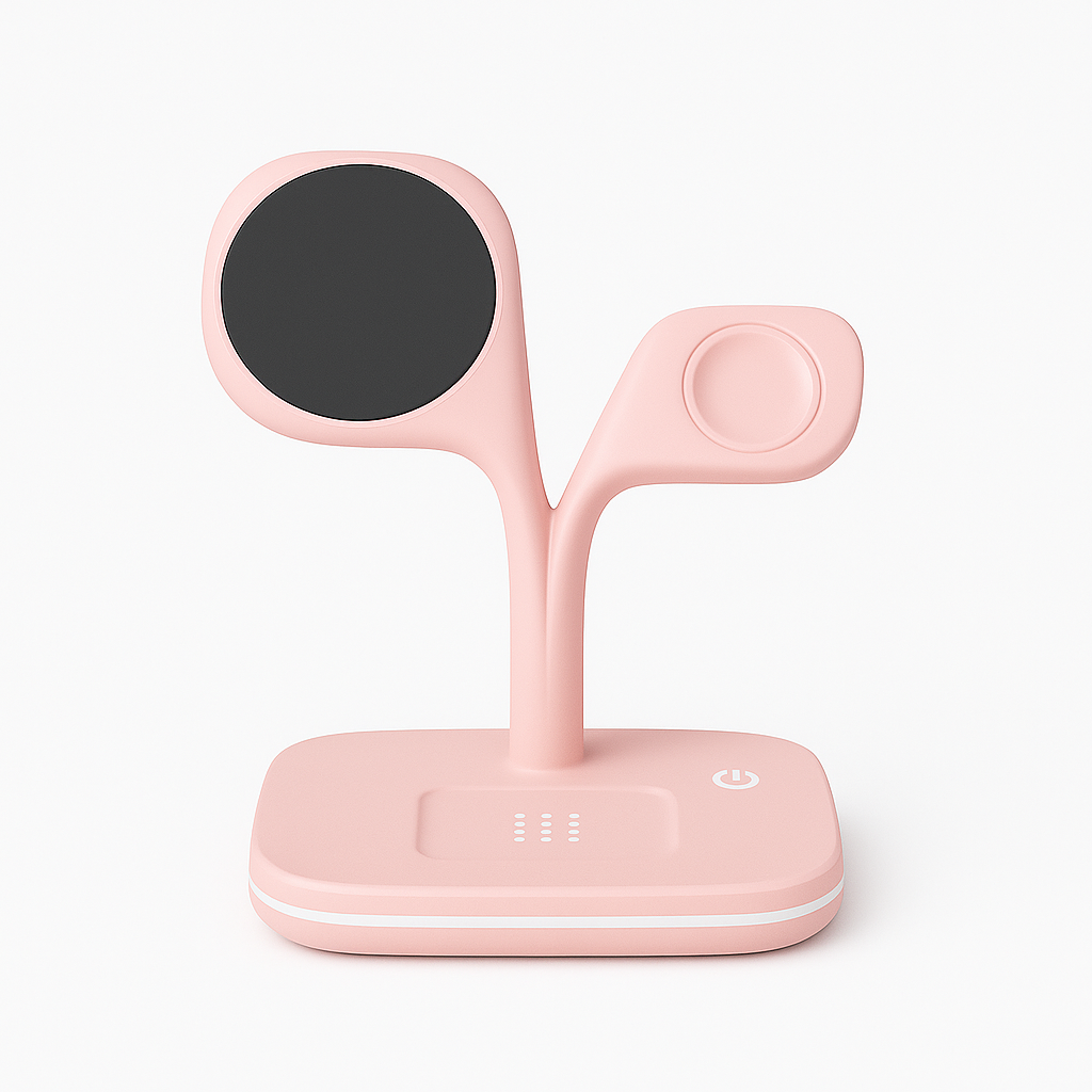 5-in-1 Magnetic Charging Dock – Fast Wireless Charger for Apple Devices - Borcelle Tech