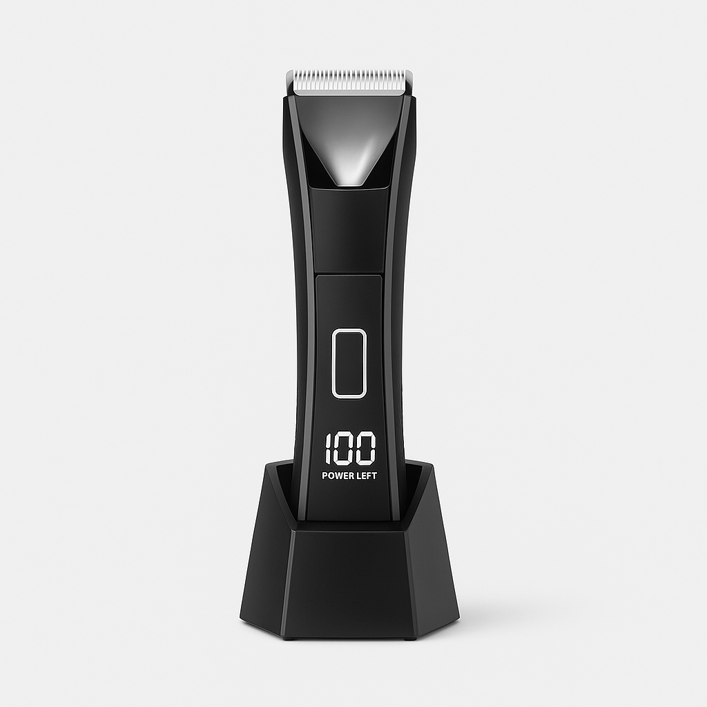 2-in-1 Electric Body Trimmer for Men – Precision Grooming Tool - Borcelle Tech