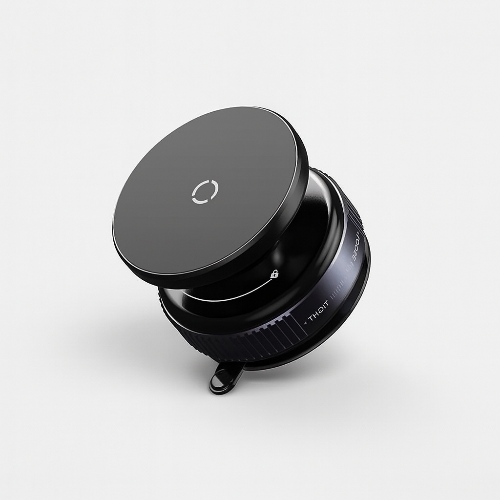 Vacuum Magnetic Phone Holder – Ultra-Secure 360° Adjustable Mount - Borcelle Tech