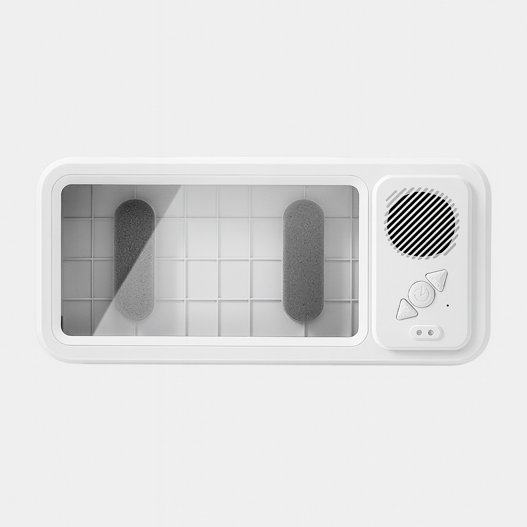 Waterproof Shower Phone Holder with Bluetooth Speaker – 360° Rotation - Borcelle Tech