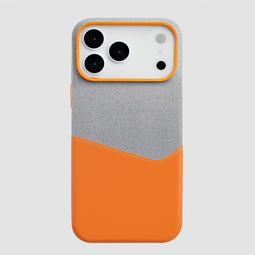 Leather Fabric Case for iPhone 17