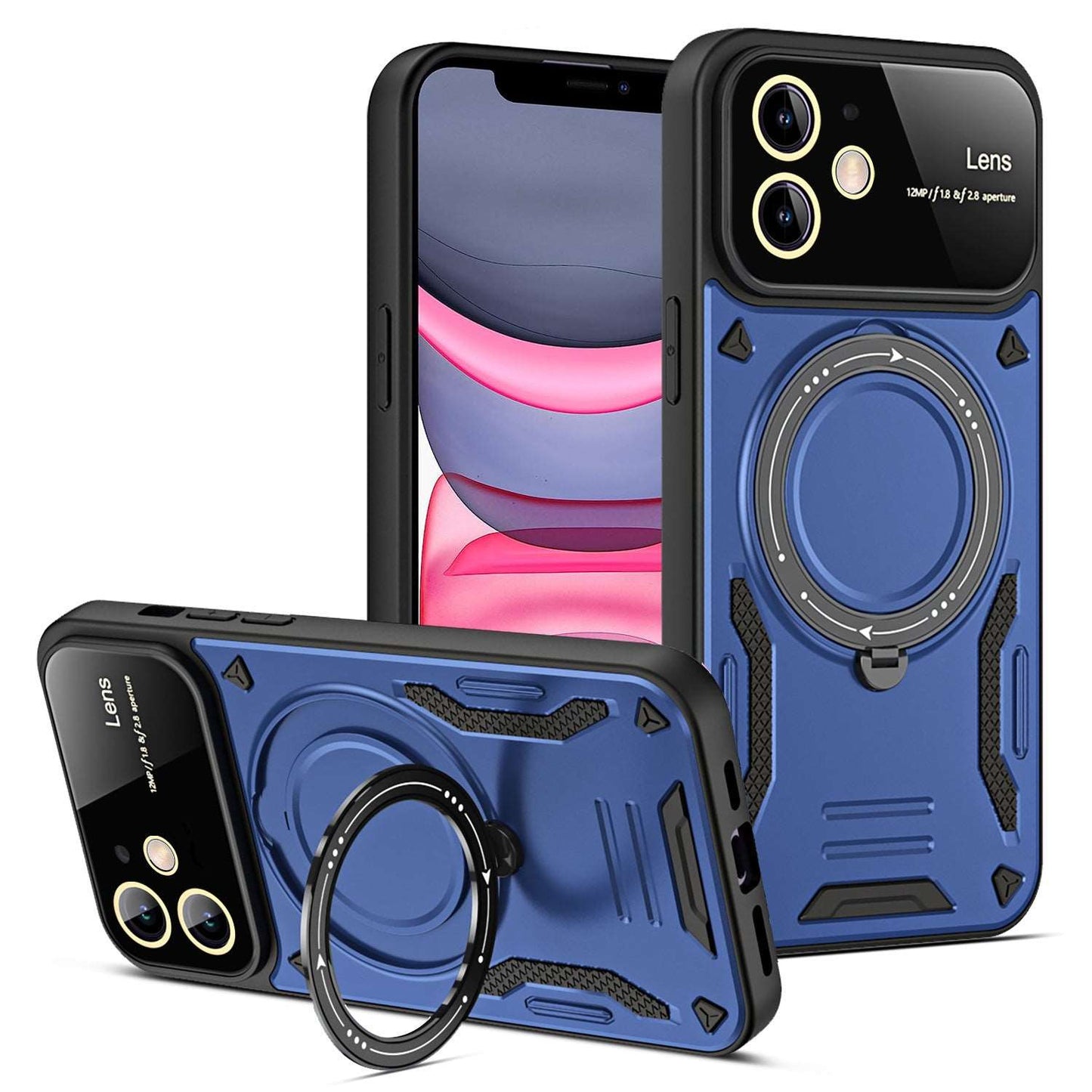 Magnetic Bracket iPhone Case - Borcelle Tech