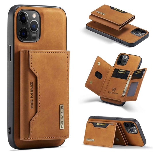 MagSafe Leather Wallet Case for iPhone – 2-in-1 Detachable Card Holder