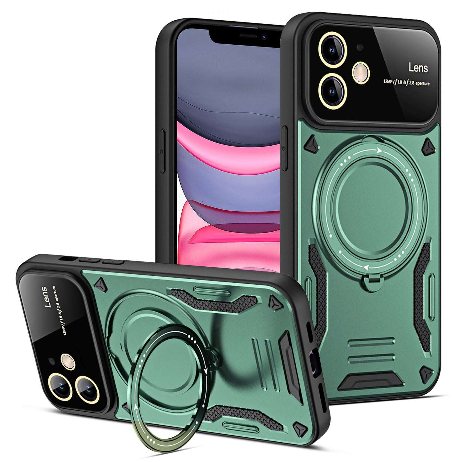 Magnetic Bracket iPhone Case - Borcelle Tech