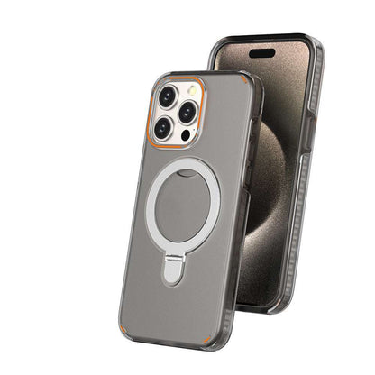 Magnetic Ring Rotation iPhone Case - Borcelle Tech