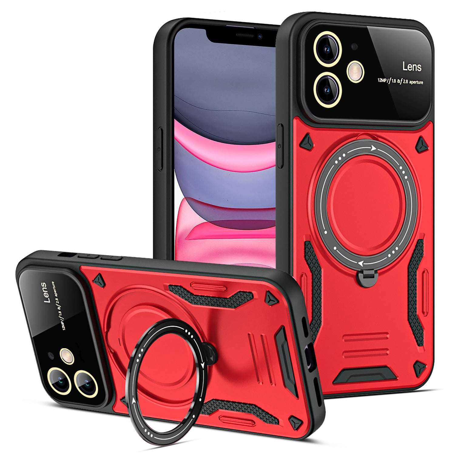 Magnetic Bracket iPhone Case - Borcelle Tech