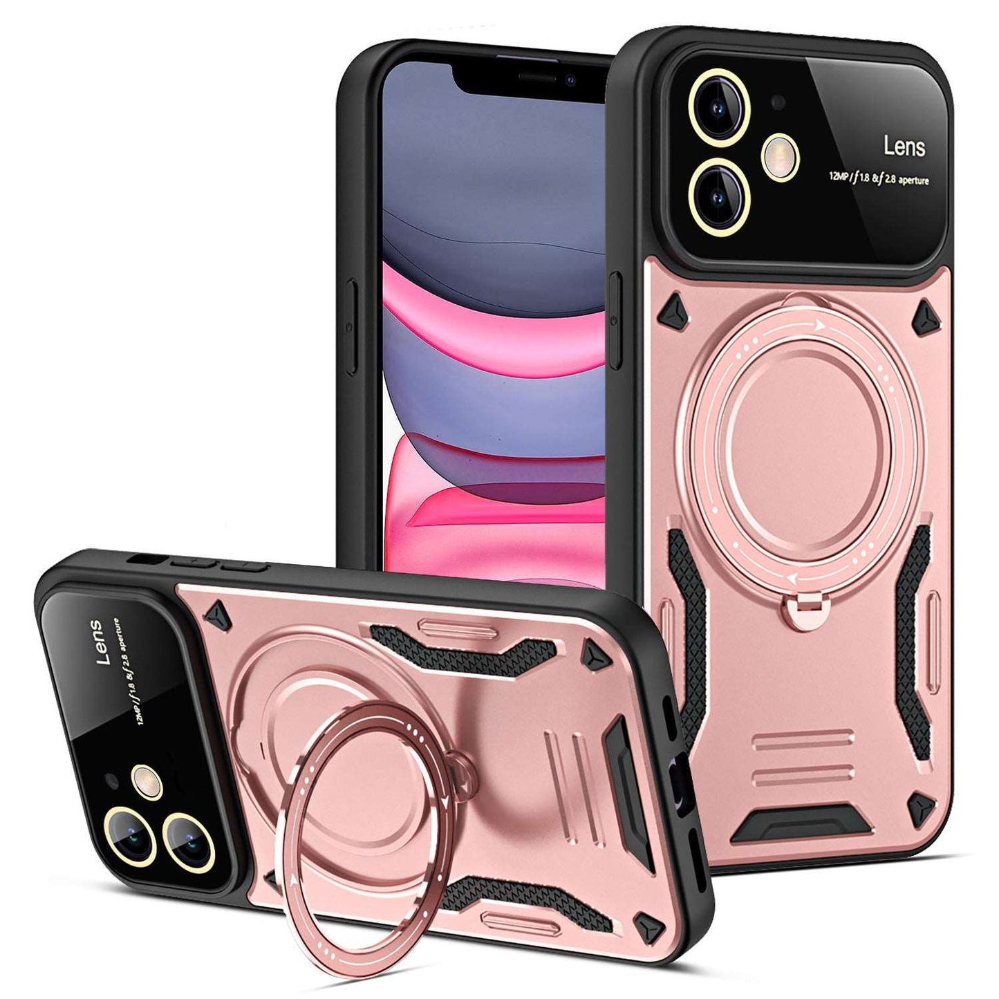 Magnetic Bracket iPhone Case - Borcelle Tech