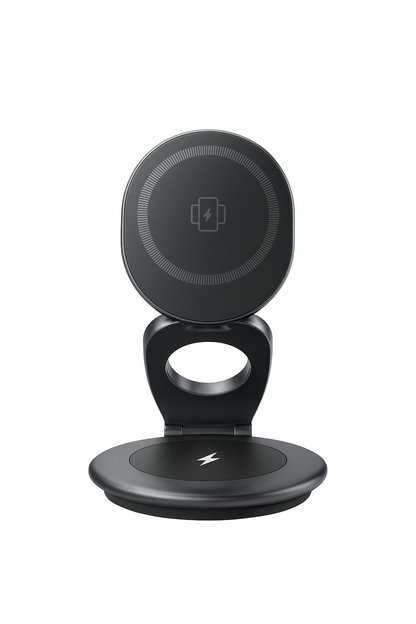 3-in-1 MagSafe Wireless Charging Station – Foldable, Fast & Portable - Borcelle Tech