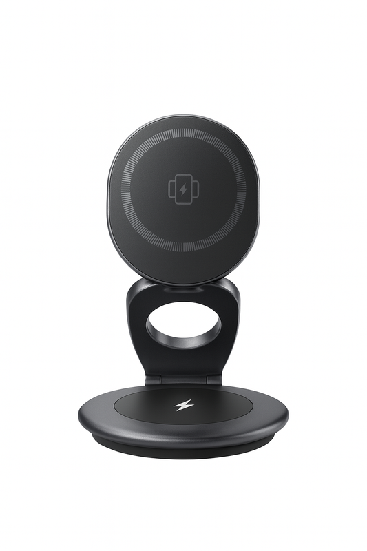 3-in-1 MagSafe Wireless Charging Station – Foldable, Fast & Portable - Borcelle Tech