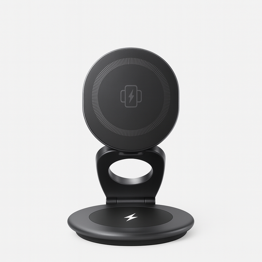 3-in-1 MagSafe Wireless Charging Station – Foldable, Fast & Portable - Borcelle Tech