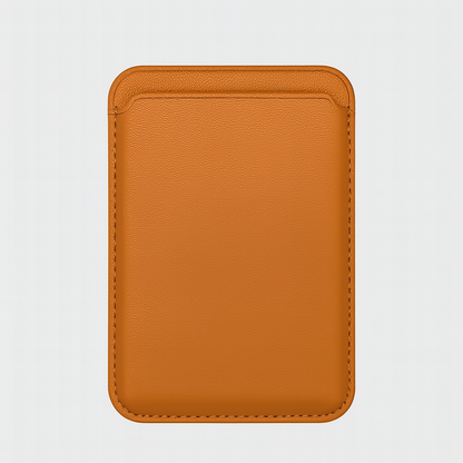 iPhone MagSafe Magnetic Leather Card Holder – Premium Wallet Case - Borcelle Tech