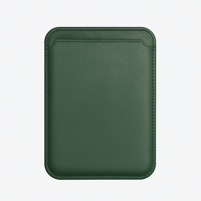 iPhone MagSafe Magnetic Leather Card Holder – Premium Wallet Case - Borcelle Tech