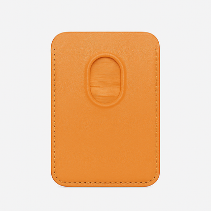iPhone MagSafe Magnetic Leather Card Holder – Premium Wallet Case - Borcelle Tech