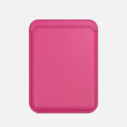 iPhone MagSafe Magnetic Leather Card Holder – Premium Wallet Case - Borcelle Tech