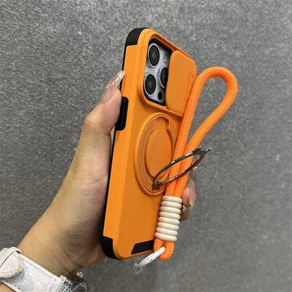 Magnetic iPhone Case with Strap