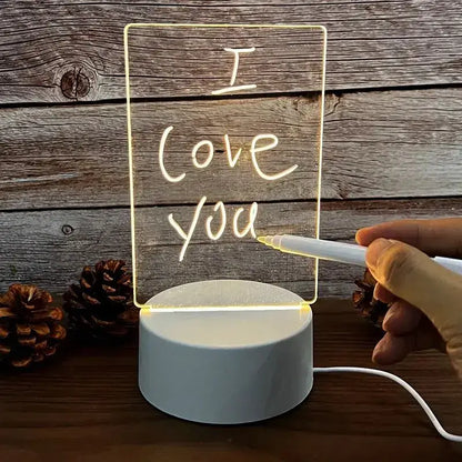 USB Night Light & Message Board