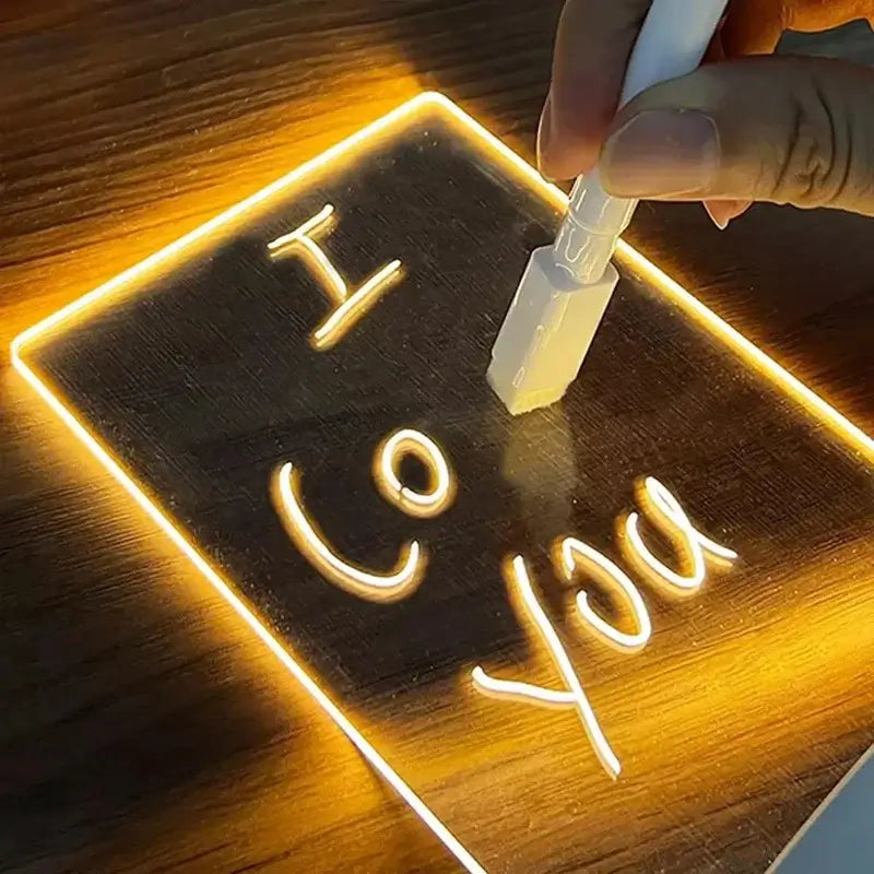 USB Night Light & Message Board