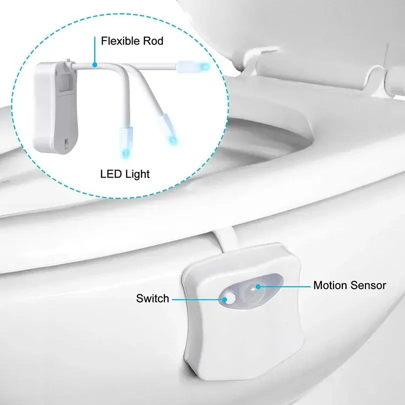 Smart LED Toilet Nightlight - Borcelle Tech - 