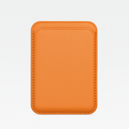 iPhone MagSafe Magnetic Leather Card Holder – Premium Wallet Case - Borcelle Tech