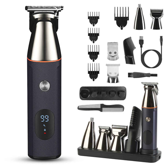 All-in-One Men's Grooming Kit – Precision Shave & Trim