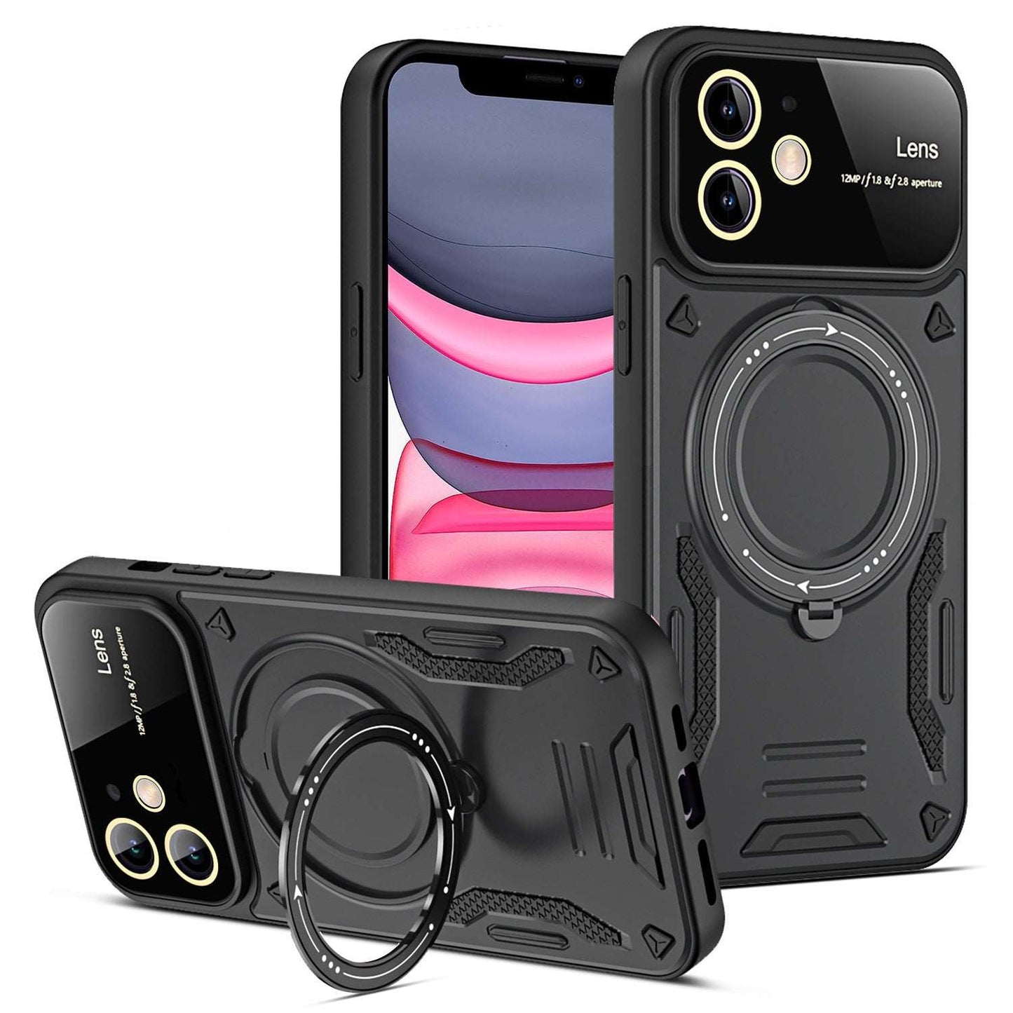 Magnetic Bracket iPhone Case - Borcelle Tech