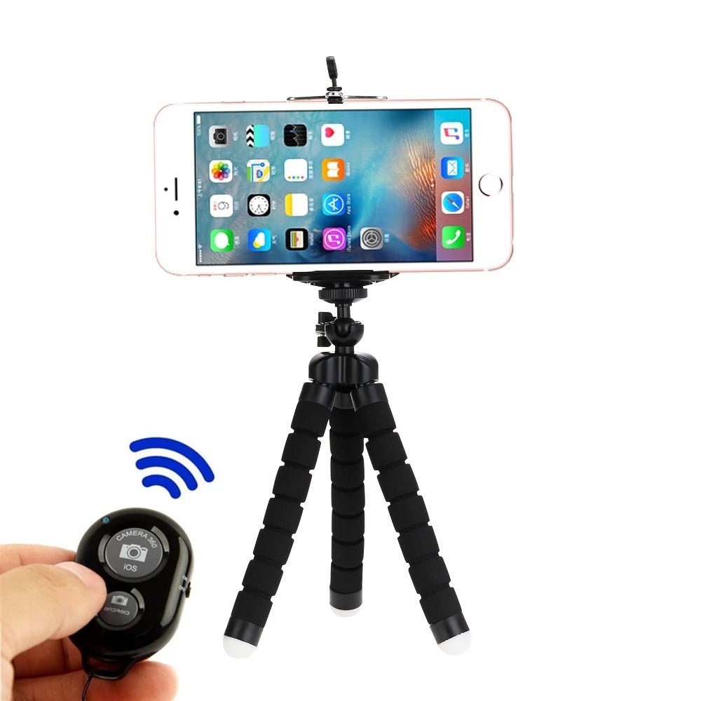 Flexible Phone Tripod with Camera Holder - Borcelle Tech