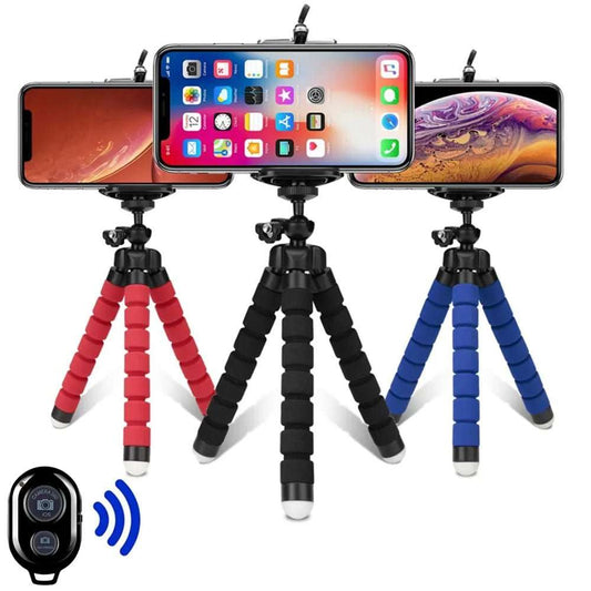 Flexible Phone Tripod with Camera Holder - Borcelle Tech