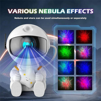 Night Light Astronaut Space Projector - Borcelle Tech